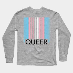 Queer Barcode Long Sleeve T-Shirt